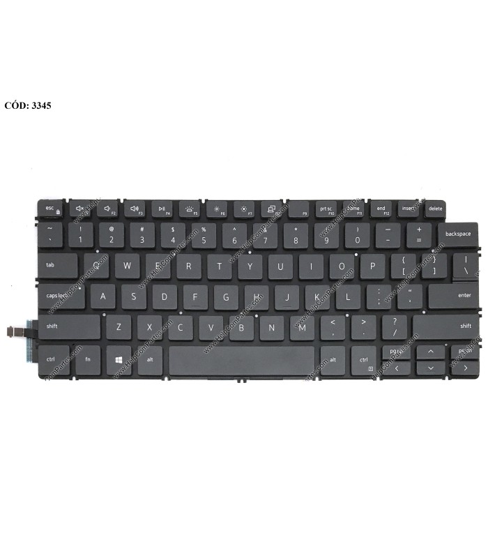 TECLADO DELL INSPIRON 14 7490 13 5390 5391 7391 7491 5493 5498 05DG6G