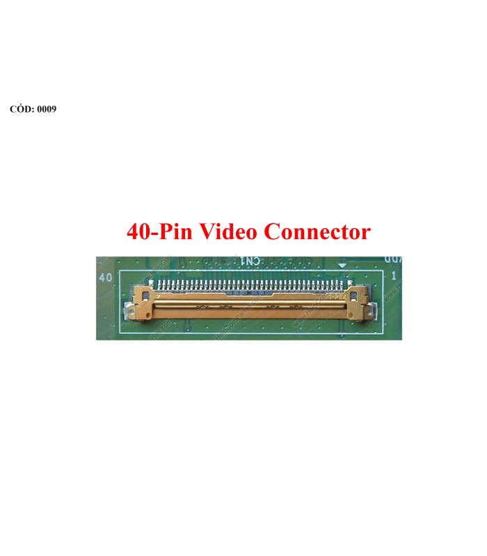 DISPLAY 14 0 40PIN LED WXGA HD 1366x768 GLOSSY 60Hz VC I N TS LVDS