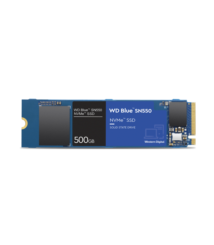 SSD WD BLUE SN550 500GB NVMe /M.2 2280 /3D NAND/ 2400-1750MB/s RW WDS500G2B0C