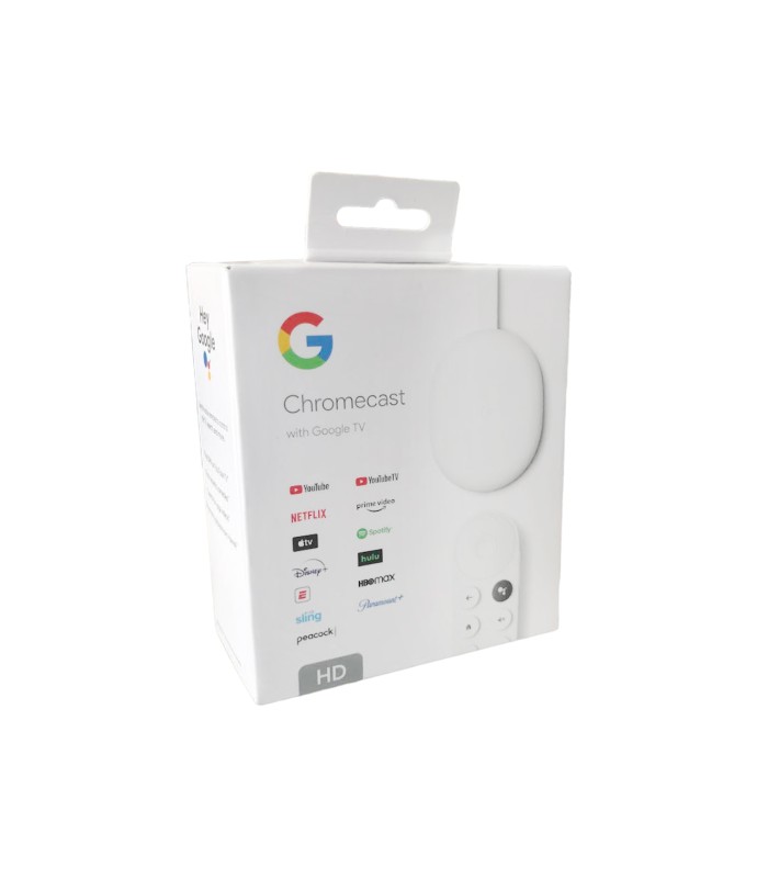 Google - Chromecast, dispositivo de transmisión con cable HDMI, transmite  espectáculos, música, fotos y deportes de tu teléfono a tu televisor :  Electrónica 