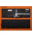 TECLADO DELL INSP. 15-3000 3552 3558 3542 5542 5547 5548 5545 5558 5555 5559 /17 5748 5749 5758 SERIES BK BL-WH US ORIG