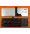 TECLADO TOSHIBA C50-A C50D-A C50T-A C55-A C55D-A C55T-A SERIES +MARCO GLOSSY 6037B0084434 BK LA ORIG.