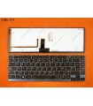 TECLADO TOSHIBA Z830 Z930 U900 GRAY MARCO WIN8+BACKLIT BK SP