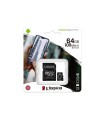 MICRO SD KINGSTON CANVAS SELECT PLUS 64GB SDXC/ R/100MB/S A1 C10 + ADAPTADOR/ SDCS2/64GB