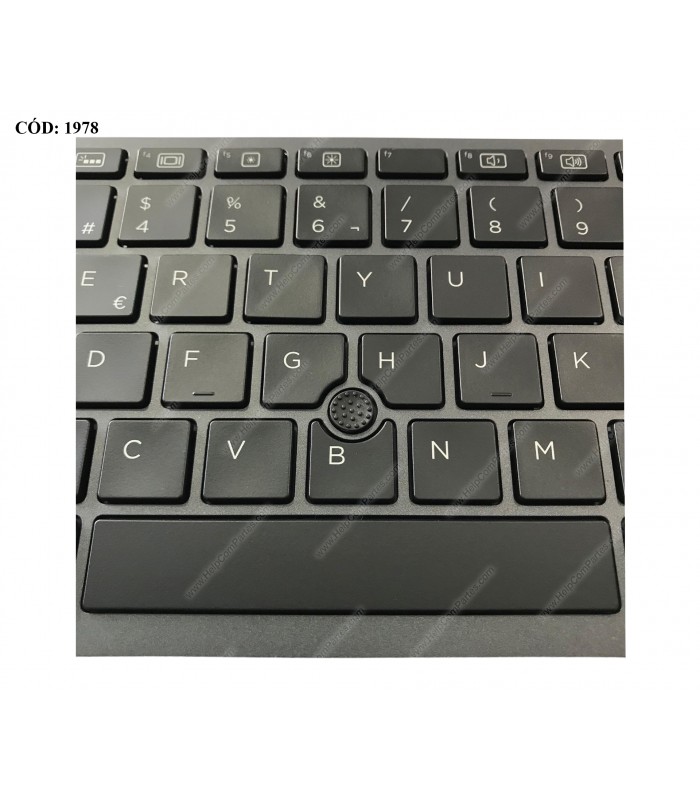 TECLADO HP ZBOOK 15 G3 15 G4 / 17 G3 17 G4  BACKLIT+POINT+ MARCO WIN8 BK SP ORIG.