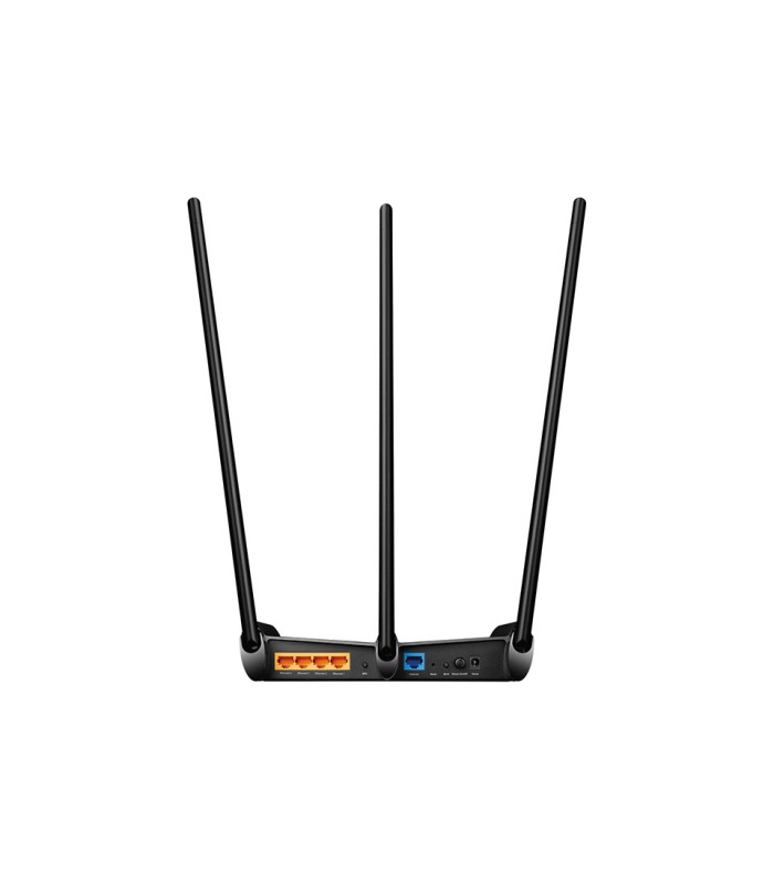 ROUTER TP-LINK TL-WR941HP HIGH POWER 450Mbps/3ANT/9dBi/ROMPE MUROS/4 LAN 10/100Mbps