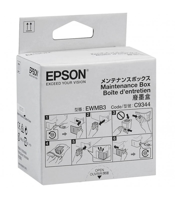 CAJA MANTENIMIENTO EPSON C9344/EWMB3 L3560 L3556 L5590 XP-3100 XP-4100 XP-4200 WF-2810 WF-2851 C12C934461 14K BK ORIG.