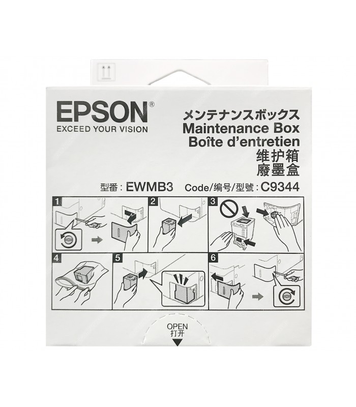 CAJA MANTENIMIENTO EPSON C9344/EWMB3 L3560 L3556 L5590 XP-3100 XP-4100 XP-4200 WF-2810 WF-2851 C12C934461 14K BK ORIG.