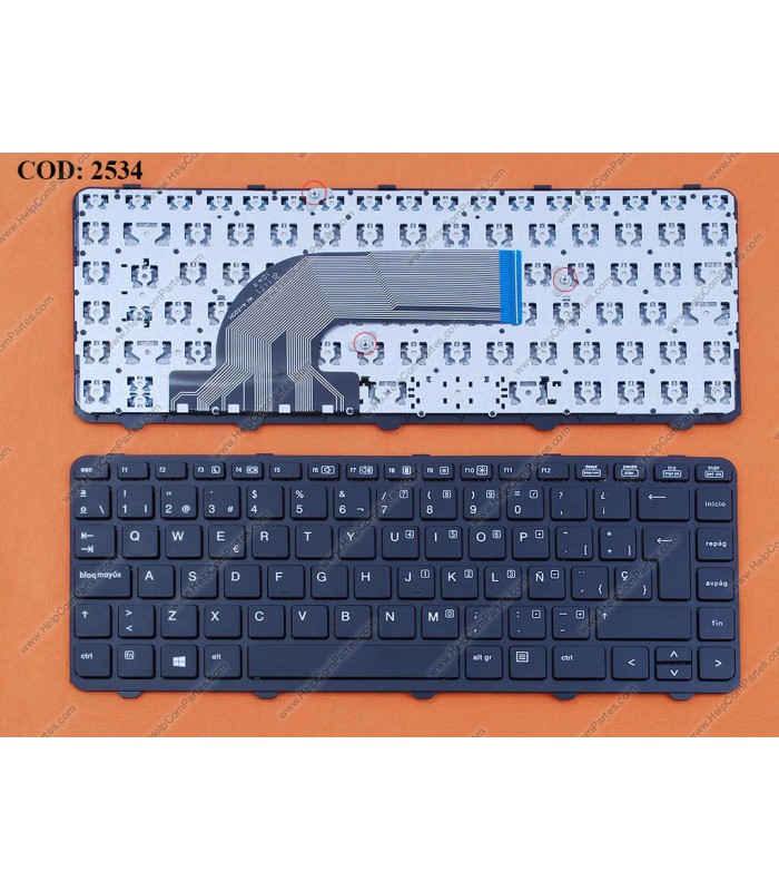 Teclado Hp Probook 440 G0 440 G1 445 G1 440 G2 445 G2 430 G2 640 G1 645