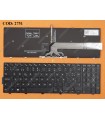 TECLADO DELL INSP. 15-3000 3552 3558 3542 5542 5547 5548 5545 5558 5555 5559 /17 5748 5749 5758 SERIES +BL BK SP ORIG.