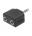 PLUG ADAPT 2 JACK 3,5 A 3,5 STEREO