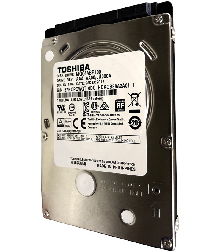 TOSHIBA 東芝 2.5inch 内蔵用 HDD 320GB (SATA / 9.5mm / 5400回転